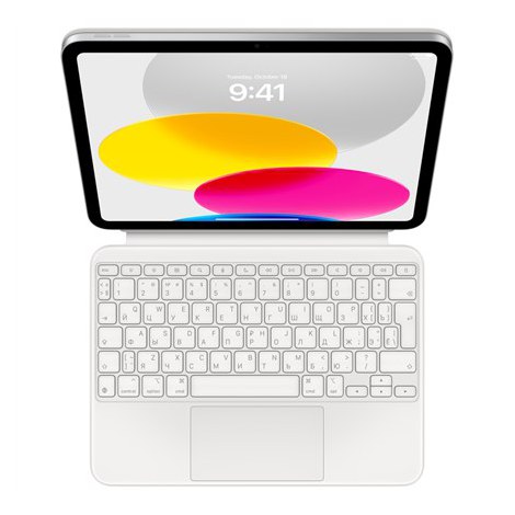 Apple | White | Magic Keyboard Folio for iPad (10th generation) | Compact Keyboard | Wireless | RU
